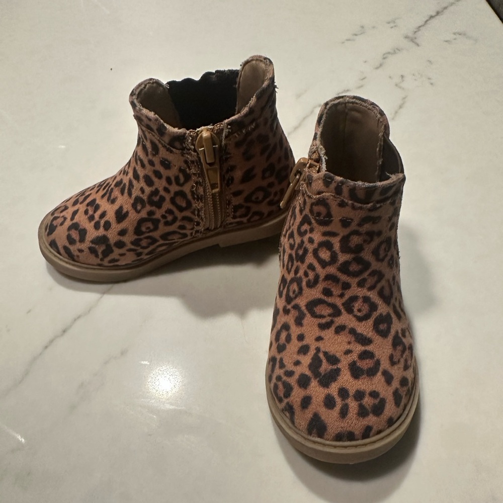 Toddler Tucker + Tate Booties Size 5 Toddler Animal Print